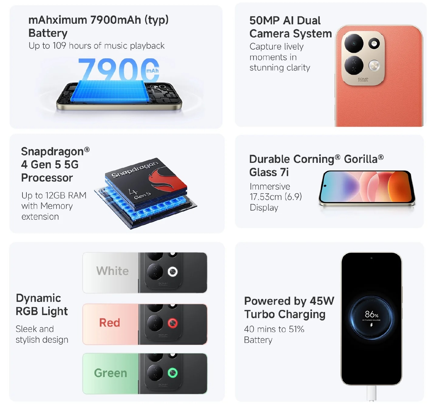 Xiaomi Redmi 17 5G: батарея 7900 мАч и 120 Гц | DGL.RU