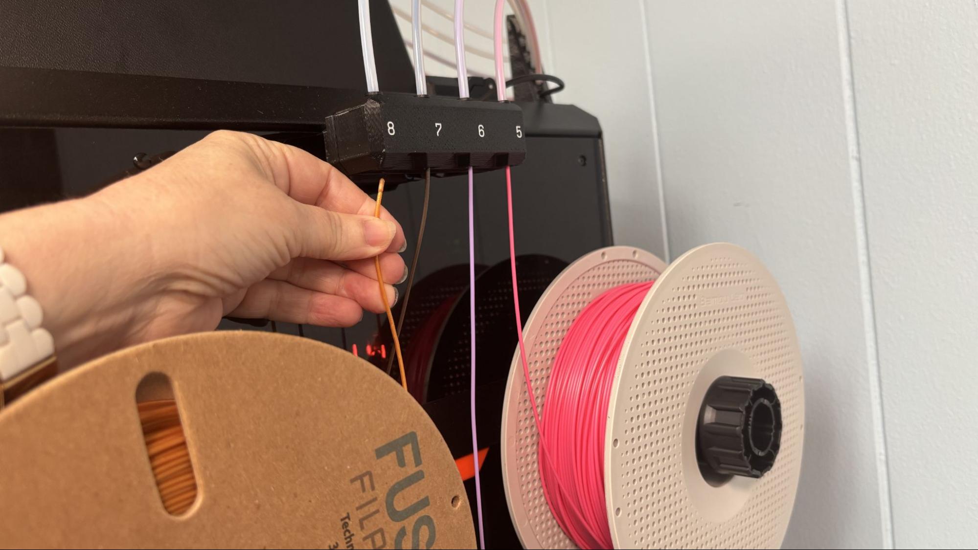 3D-принтер Prusa CORE One+ INDX: система быстрой смены инструментов картинка Prusa CORE One+ INDX: характеристики и тесты | DGL.RU