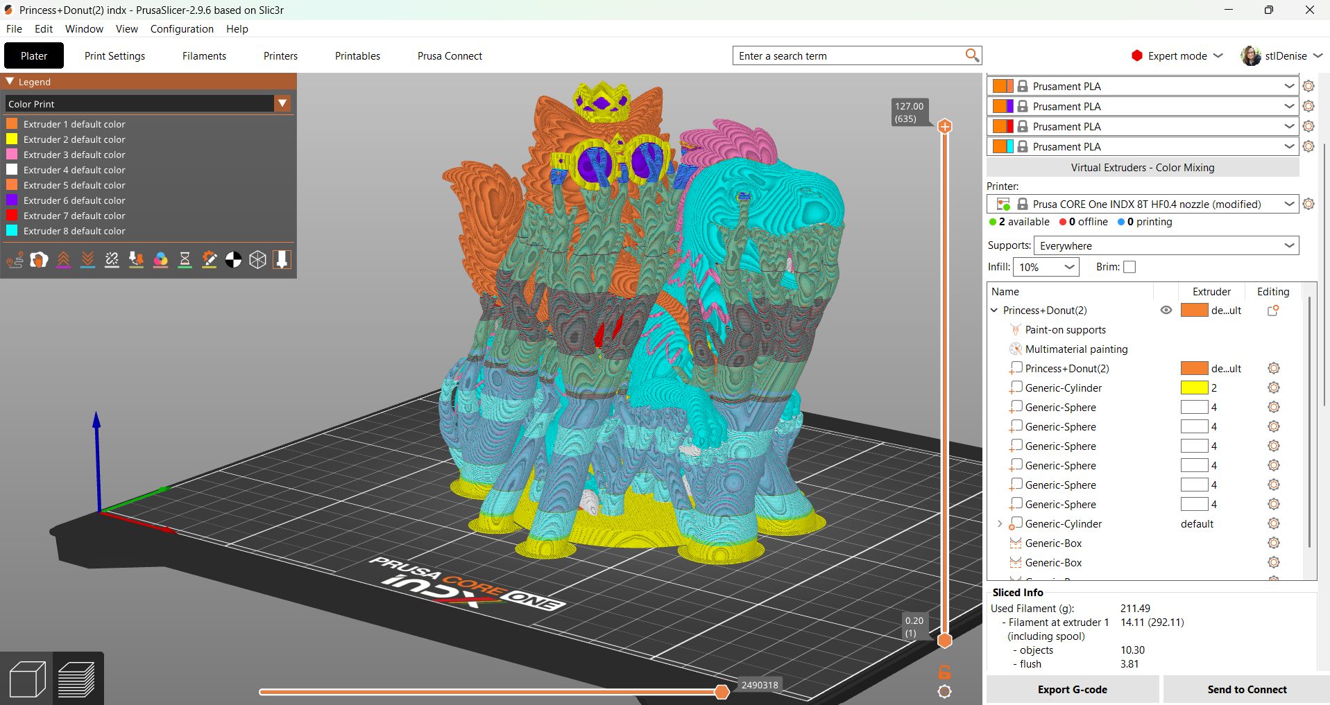 3D-принтер Prusa CORE One+ INDX: система быстрой смены инструментов картинка Prusa CORE One+ INDX: характеристики и тесты | DGL.RU