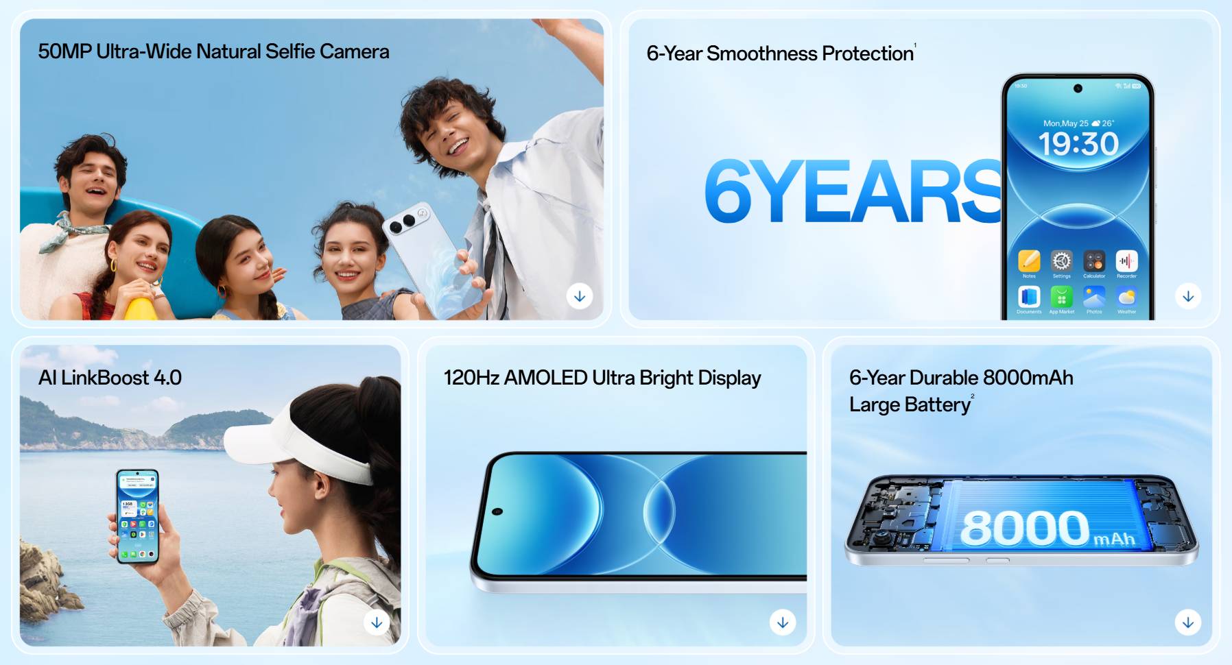 Анонс смартфонов Oppo F35 и F35 Pro: аккумуляторы на 8000 мАч и селфи-камеры на 50 Мп картинка Смартфоны Oppo F35 и F35 Pro получили 8000 мАч | DGL.RU