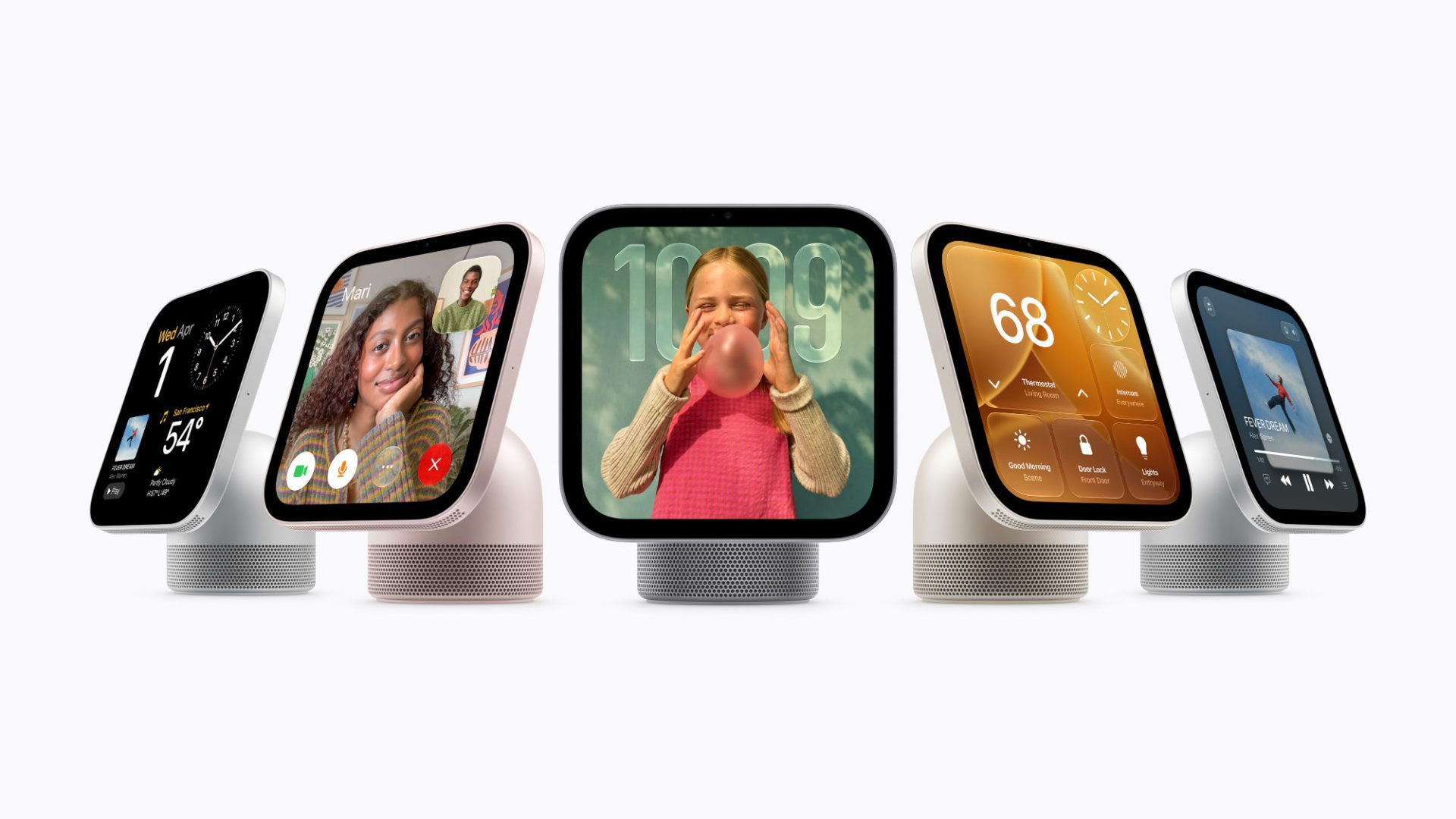 Apple представила умный дисплей HomeView с чипом A18 и распознаванием лиц