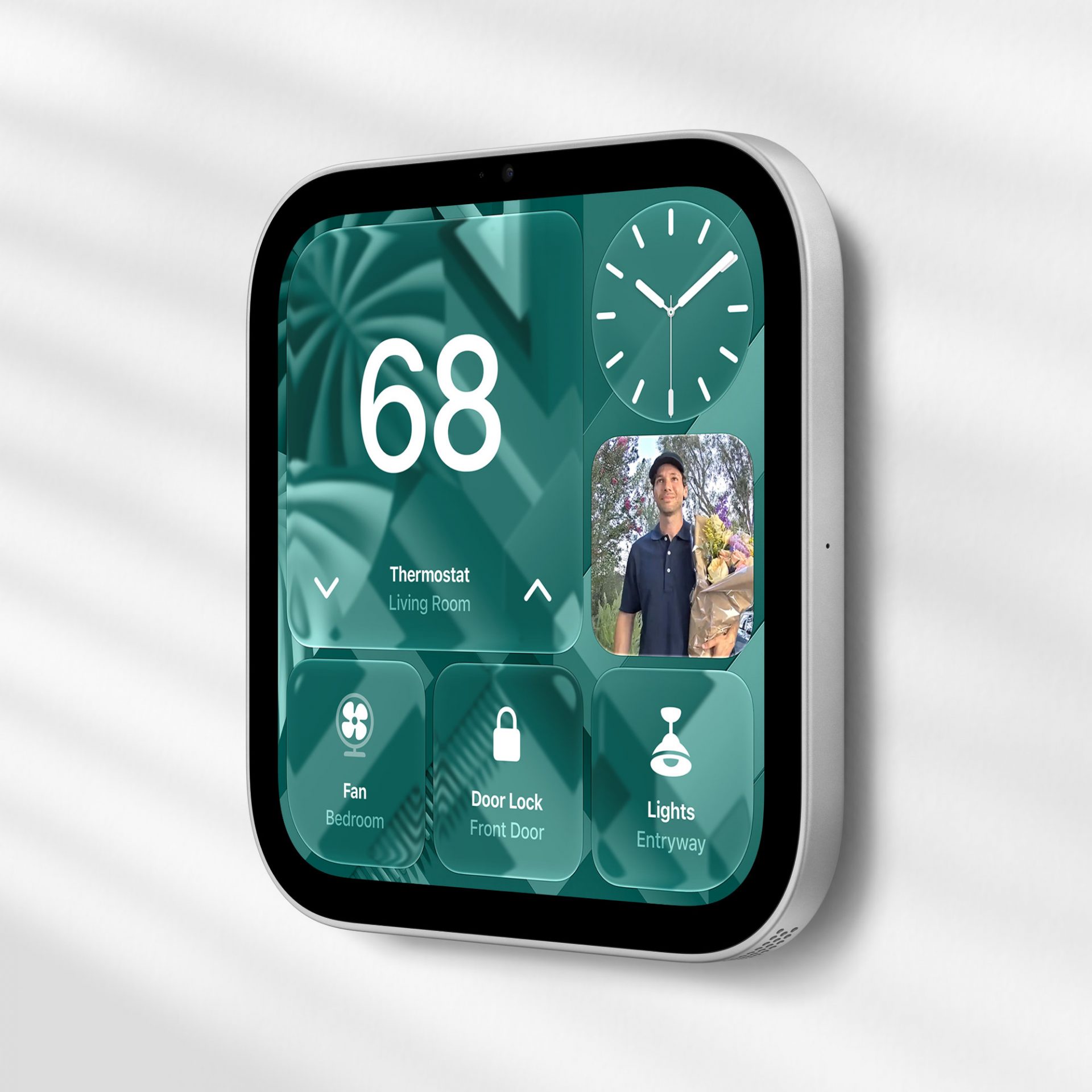 Apple представила умный дисплей HomeView с чипом A18 и распознаванием лиц картинка Умный дисплей Apple HomeView на базе чипа A18 | DGL.RU