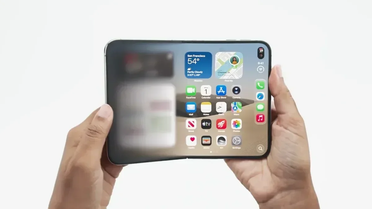 Apple раскрыла конструкцию складного iPhone Duo и увеличила объем производства до 10 миллионов устройств картинка Складной Apple iPhone Duo: детали конструкции | DGL.RU