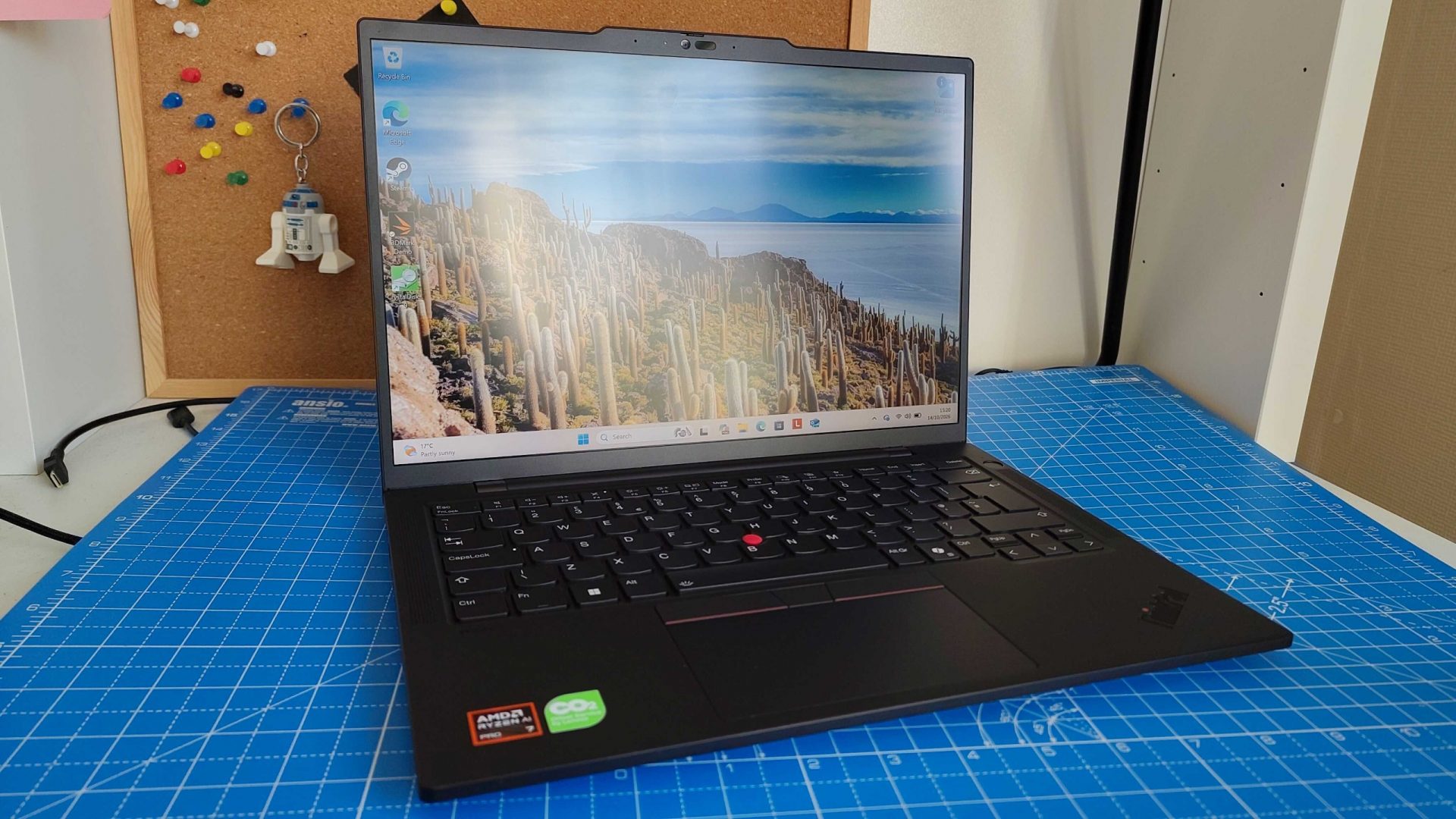 Обзор Lenovo ThinkPad T14s Gen 6 (AMD): по-прежнему золотой стандарт для бизнеса картинка Бизнес-ноутбук Lenovo ThinkPad T14s Gen 6: обзор | DGL.RU