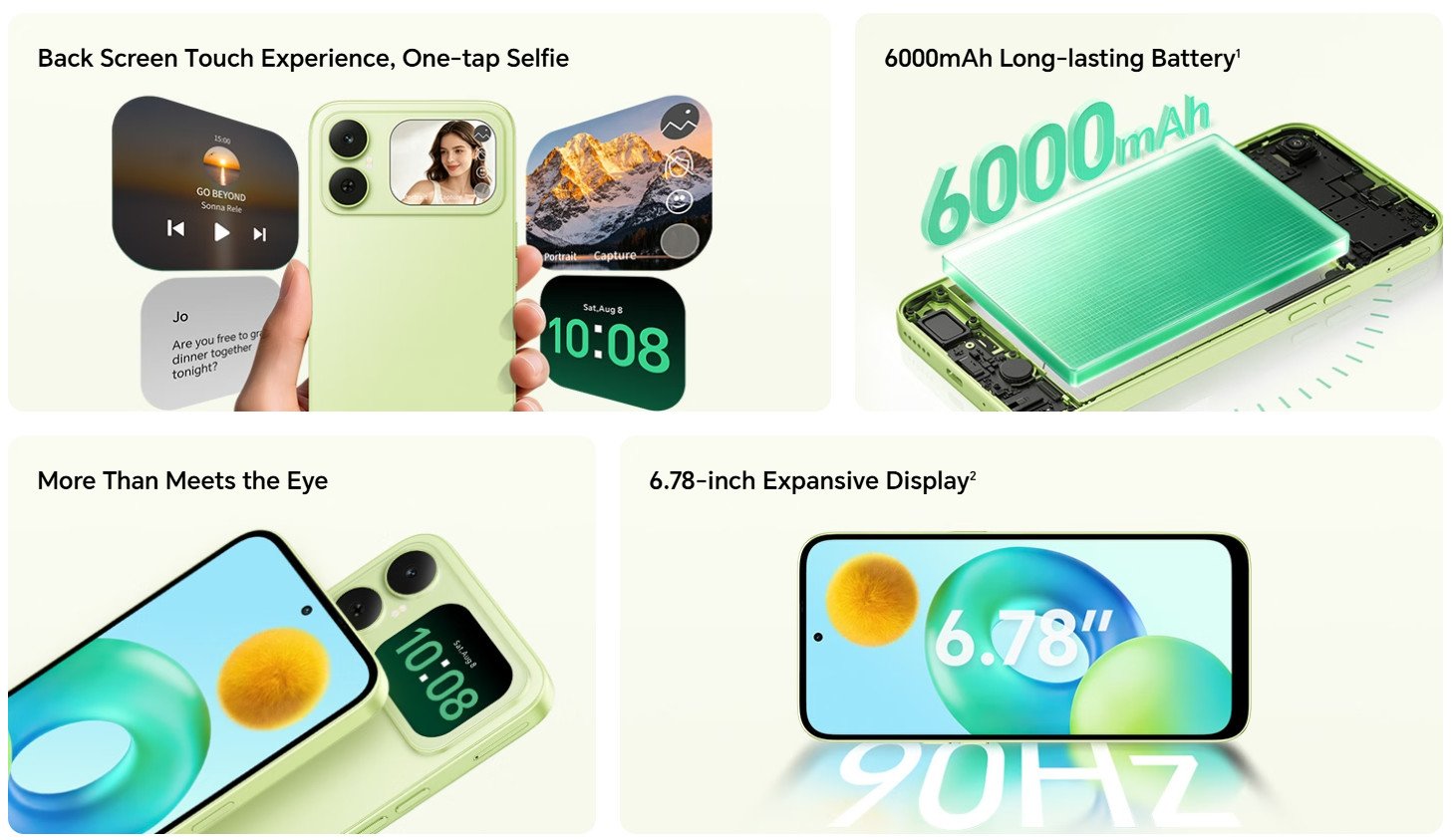 Смартфон Honor Play20C получил второй экран | DGL.RU