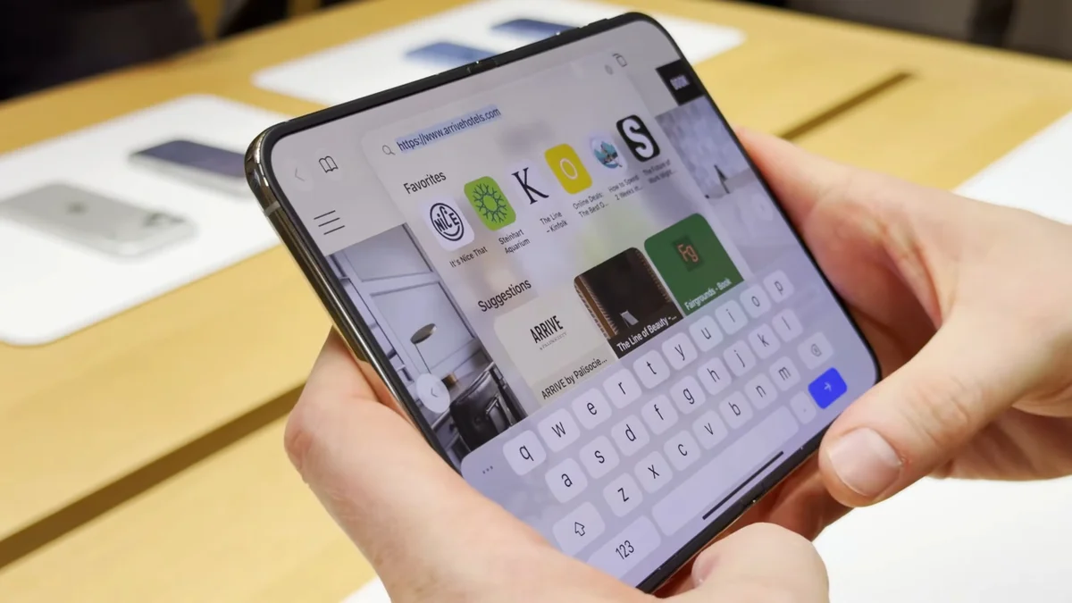 Гениальное решение Apple делает Duo непохожим на другие складные телефоны картинка Гениальное решение Apple делает Duo непохожим на другие складные телефоны