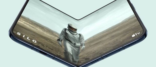 На iPhone Duo может не быть видимой складки, но дисплей в этой области мягкий