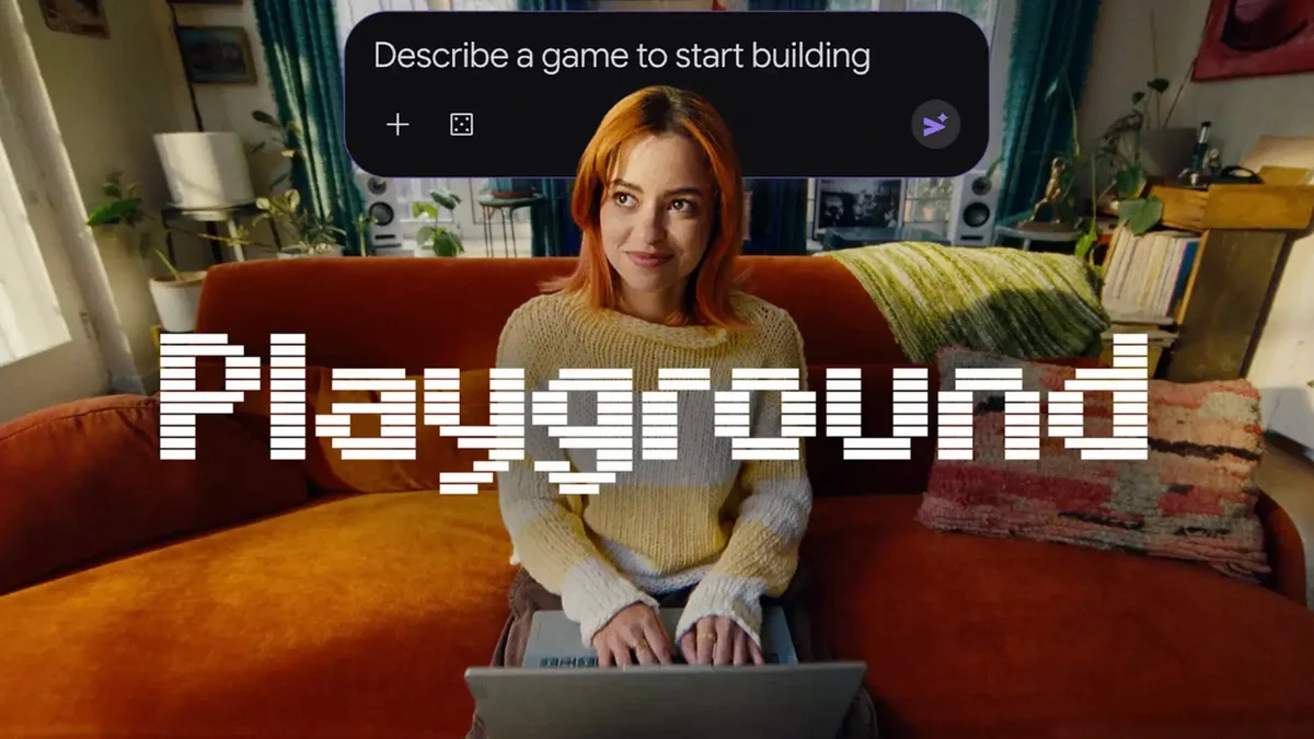 Google представила веб-сервис Playground для создания игр с помощью текстовых запросов