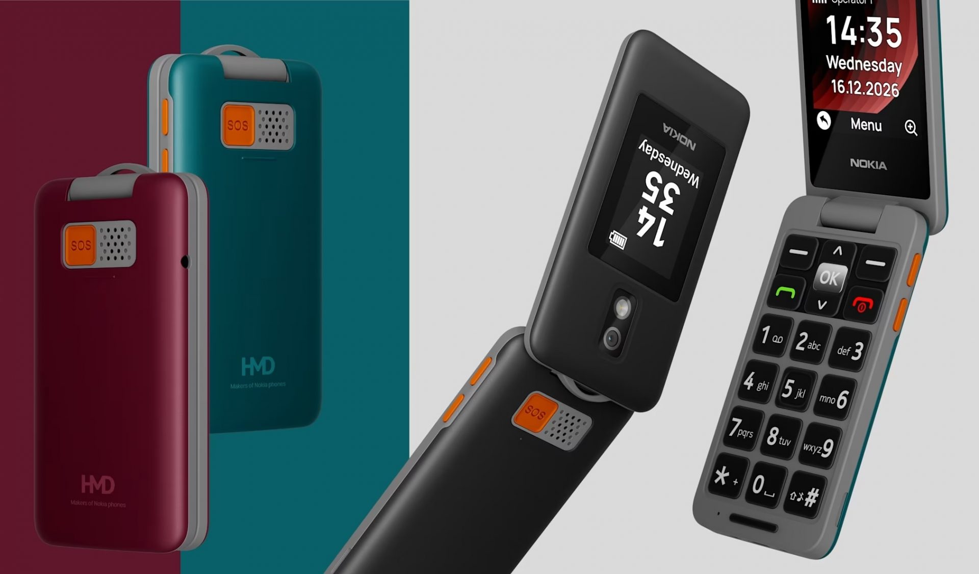 Телефон Nokia 2360 Flip: раскладушка с SOS | DGL.RU