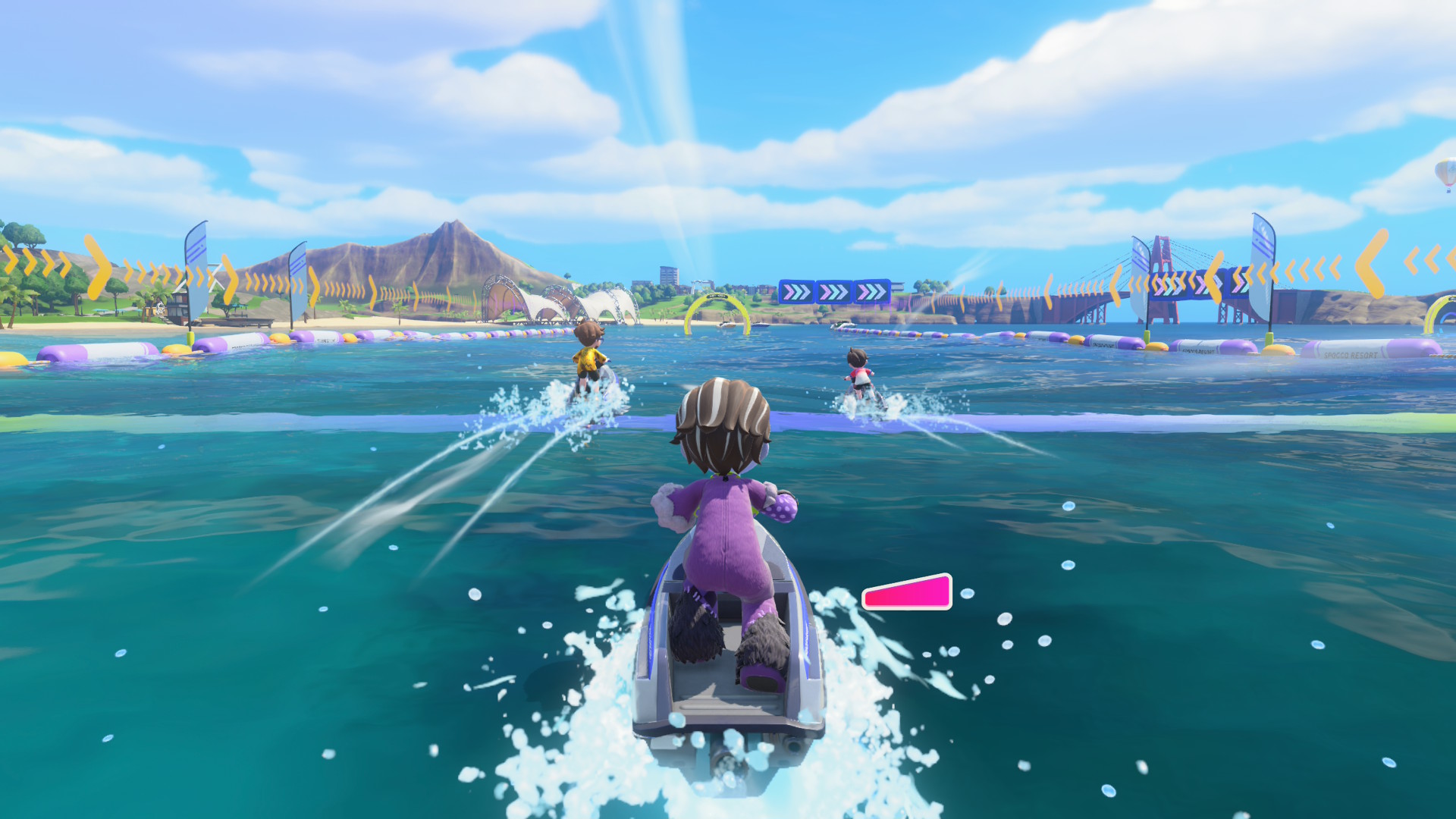 Обзор Nintendo Switch Sports Resort - 15 часов мультиплеерного веселья картинка Игра Nintendo Switch Sports Resort: обзор | DGL.RU