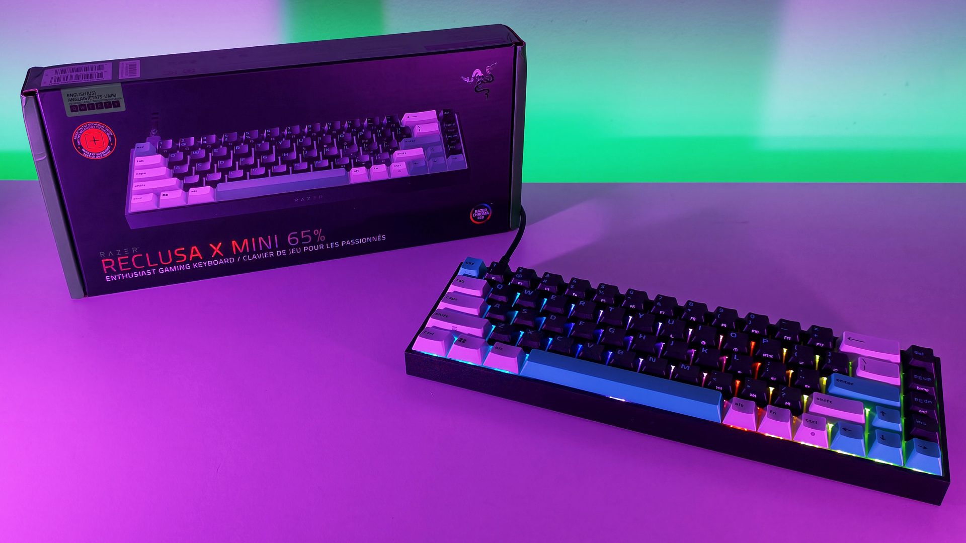 Обзор Razer Reclusa X Mini 65% - игровая клавиатура для энтузиастов картинка Обзор Razer Reclusa X Mini 65% - игровая клавиатура для энтузиастов фото