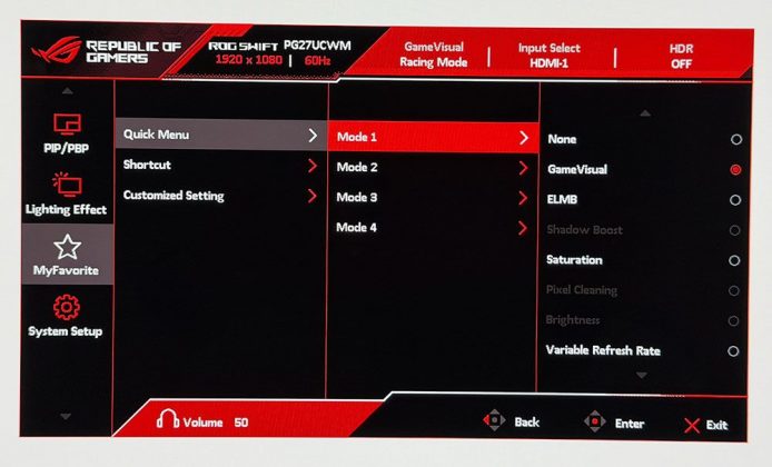 Монитор Asus ROG Swift PG27UCWM &mdash; 4K OLED | DGL.RU