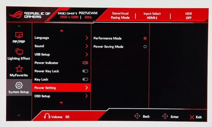 Монитор Asus ROG Swift PG27UCWM &mdash; 4K OLED | DGL.RU