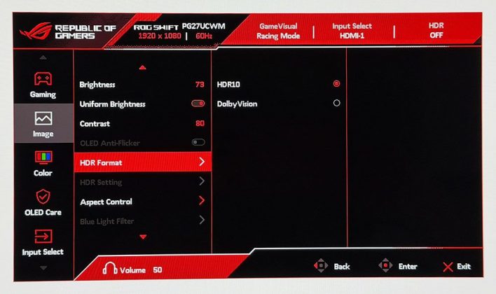 Монитор Asus ROG Swift PG27UCWM &mdash; 4K OLED | DGL.RU