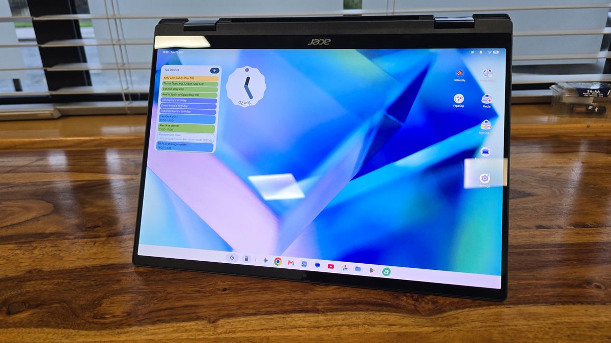 Обзор Acer Googlebook 14 - не просто сверхмощный Chromebook картинка Обзор Acer Googlebook 14: ноутбук 2-в-1 с OLED | DGL.RU
