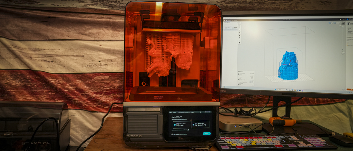 Обзор фотополимерного 3D-принтера Formlabs Form Studio 1