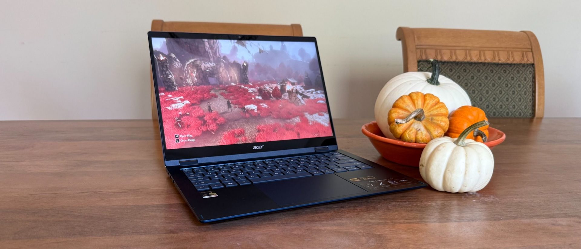 Обзор Acer Swift Spin 14 AI — мощный ноутбук с отличной батареей