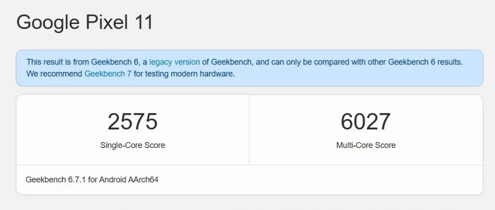 Процессор Tensor G6 в Pixel 11 уверенно превосходит Apple A-chip, но есть один досадный момент