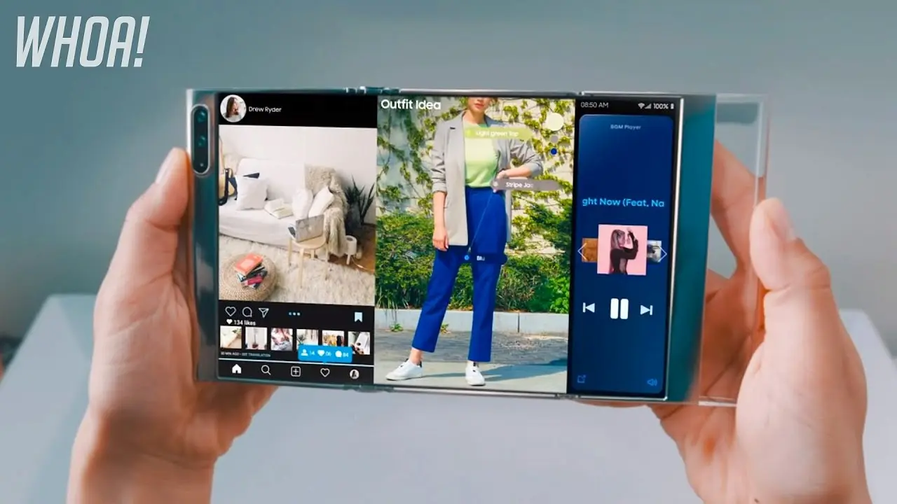Раздвижной смартфон Galaxy Z Slide: что известно»