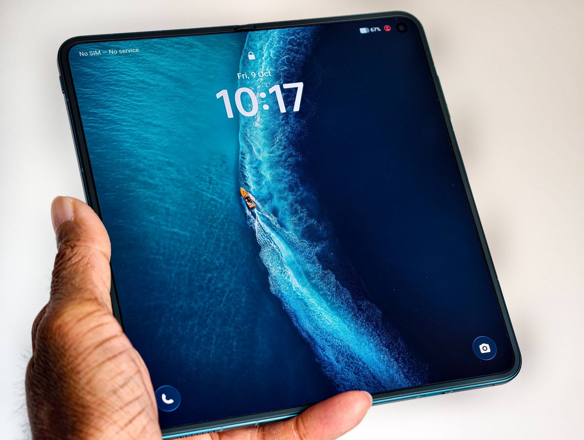 Складной смартфон vivo X Fold6 в цвете Nebula Teal: комплектация, экраны и камеры картинка Смартфон vivo X Fold6: оптика Zeiss и экраны | DGL.RU
