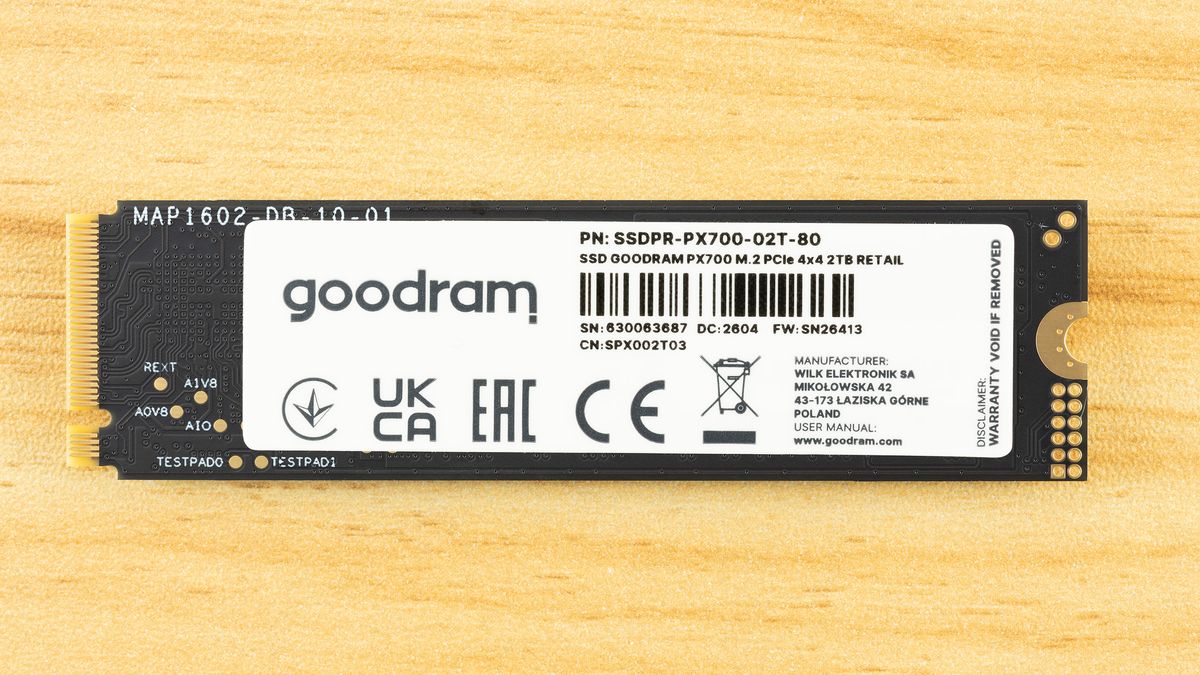 Обзор Goodram PX700 2TB: высокая производительность в бюджетном сегменте картинка SSD Goodram PX700: быстрый накопитель | DGL.RU